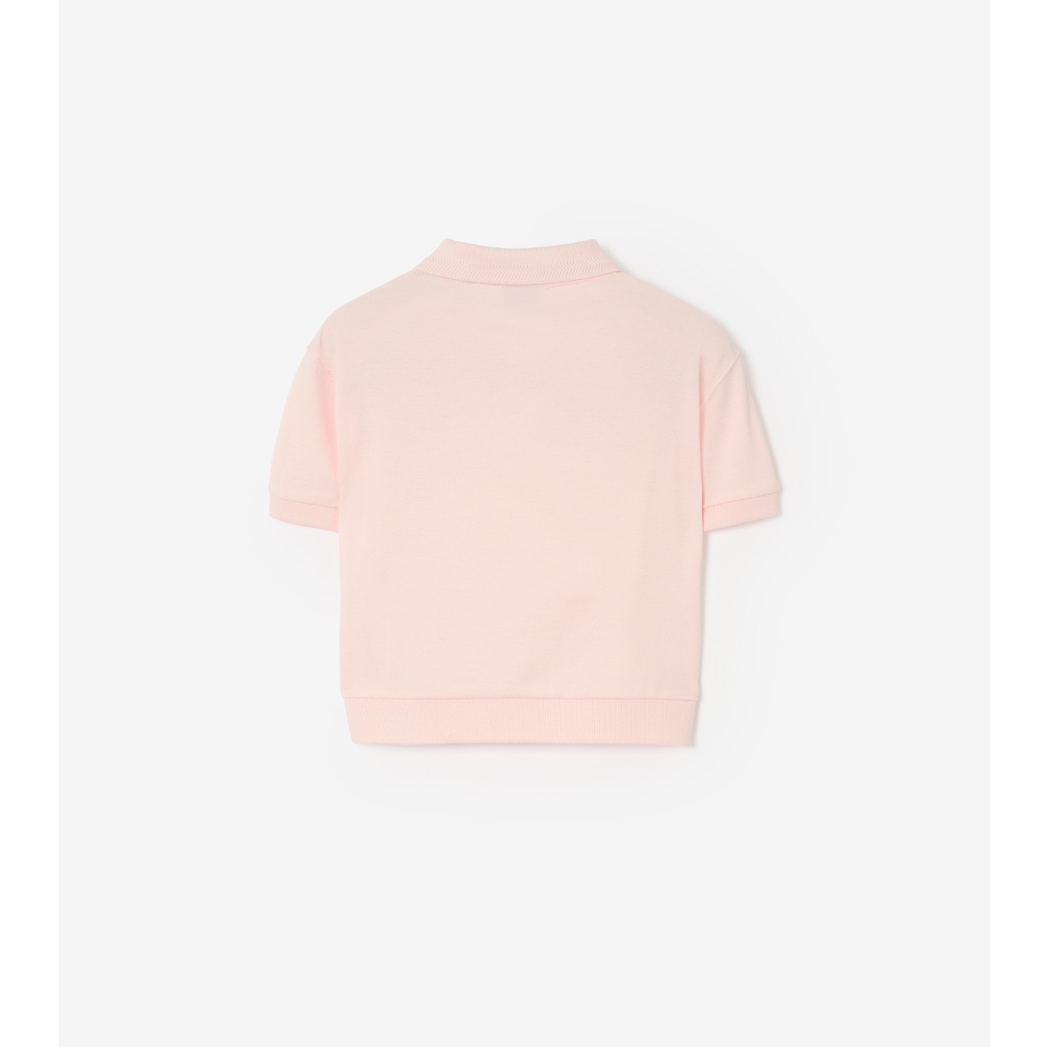 Baumwoll-Poloshirt mit Knight in Check