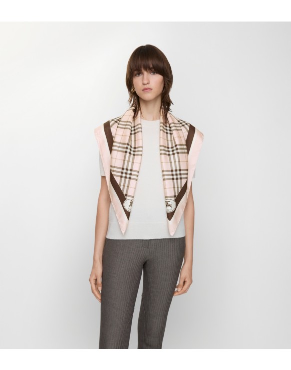 ウィメンズ デザイナー シルクスカーフ | Burberry® 公式サイト