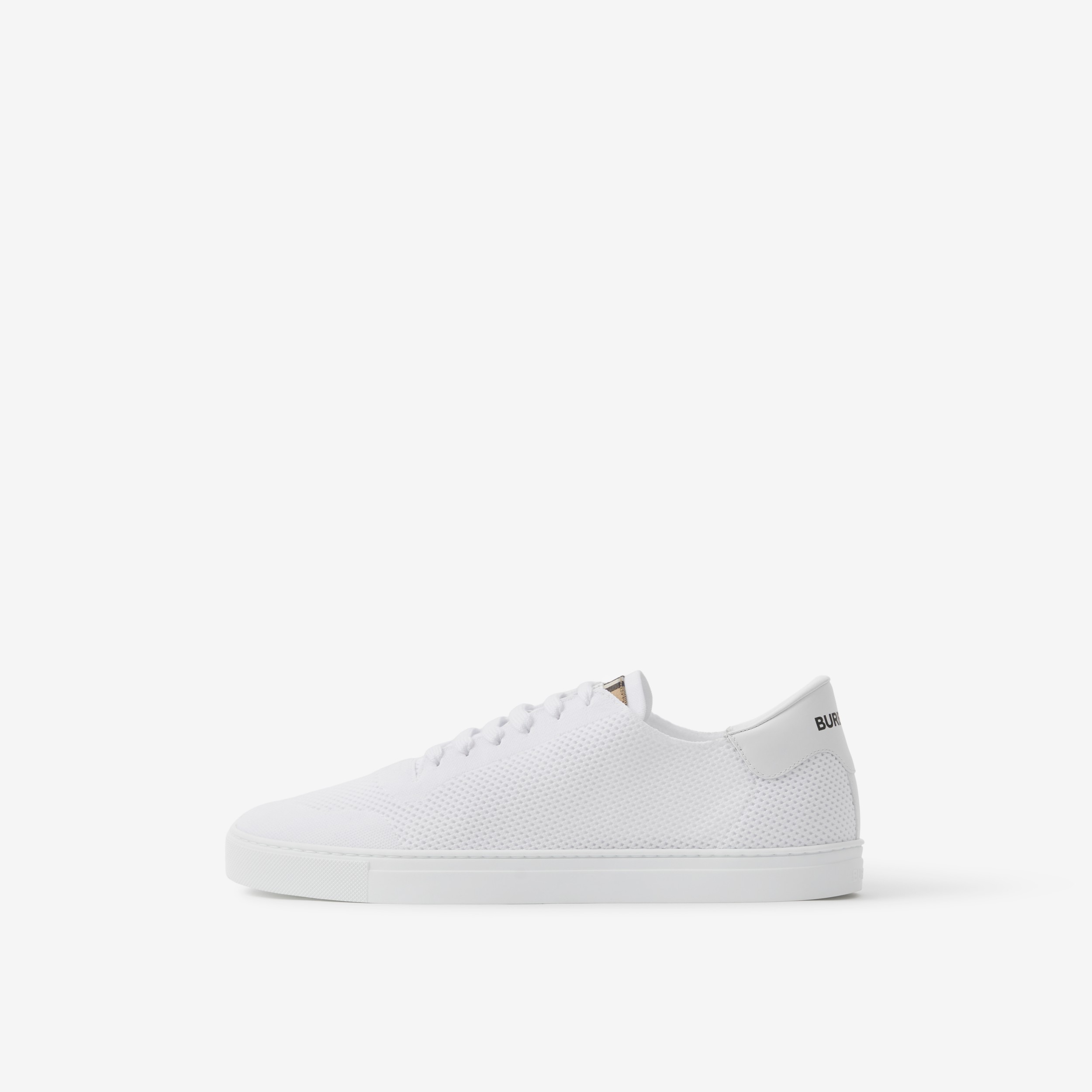 Clean and Crisp: Burberry Optic White Shoes