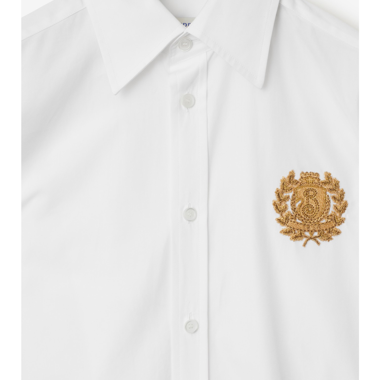 Regular Fit B Crest Cotton Shirt