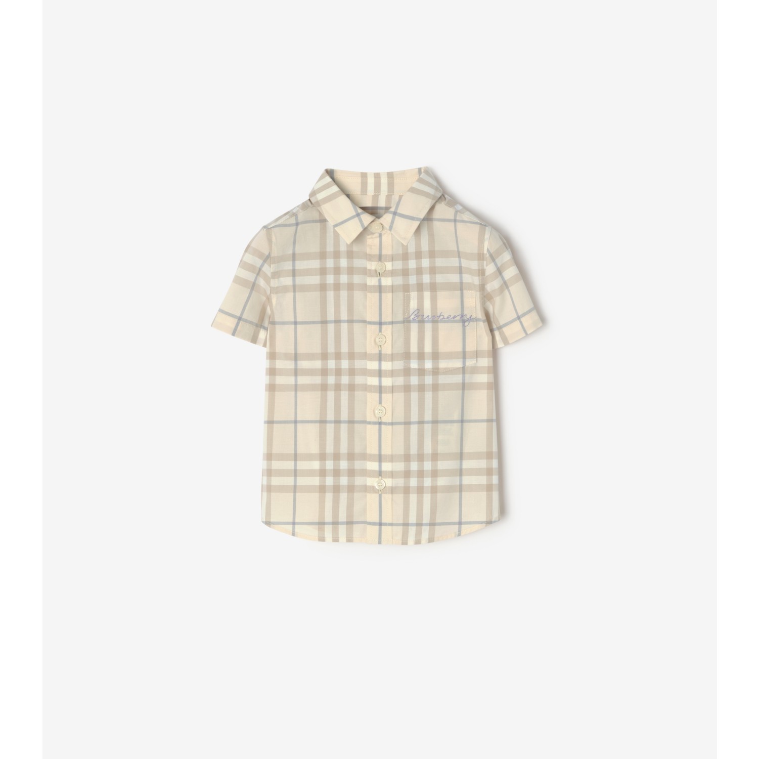 Baumwollhemd in Check