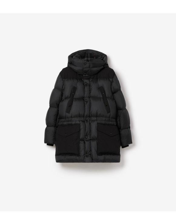 Nylon Puffer Coat