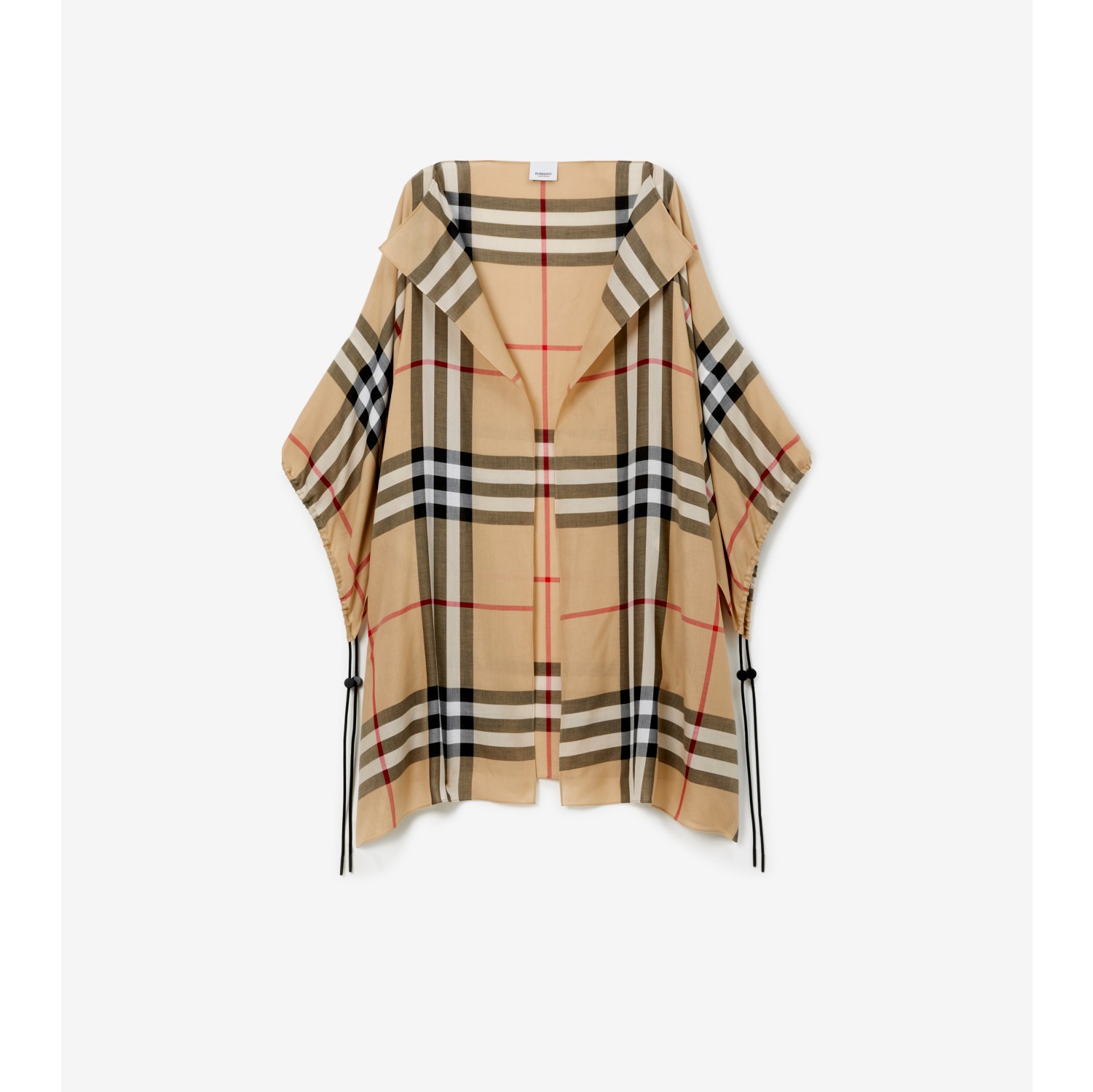 Burberry store poncho cape