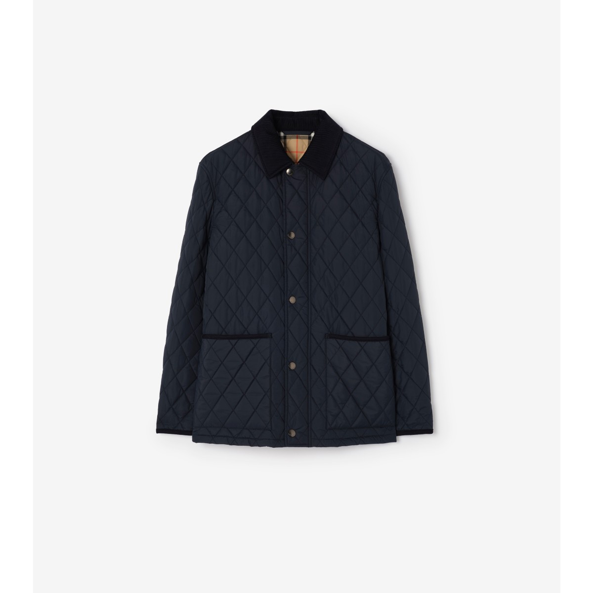  Check Quilted Nylon Haddington Jacket