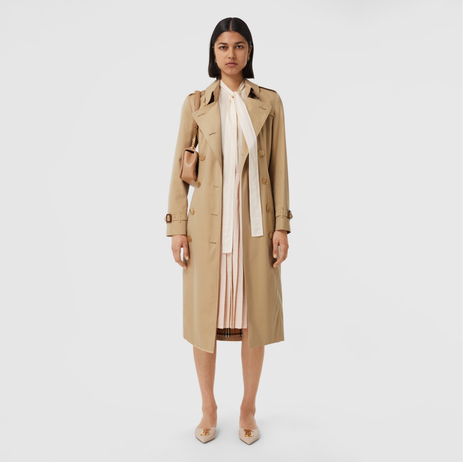 Burberry shop fur trench