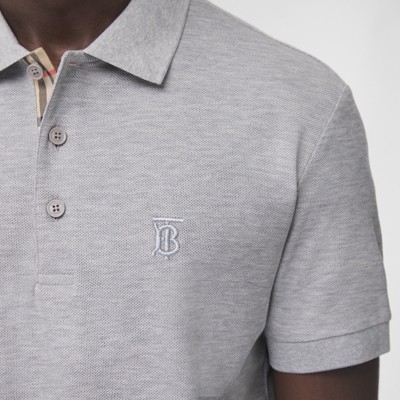 burberry pique polo mens