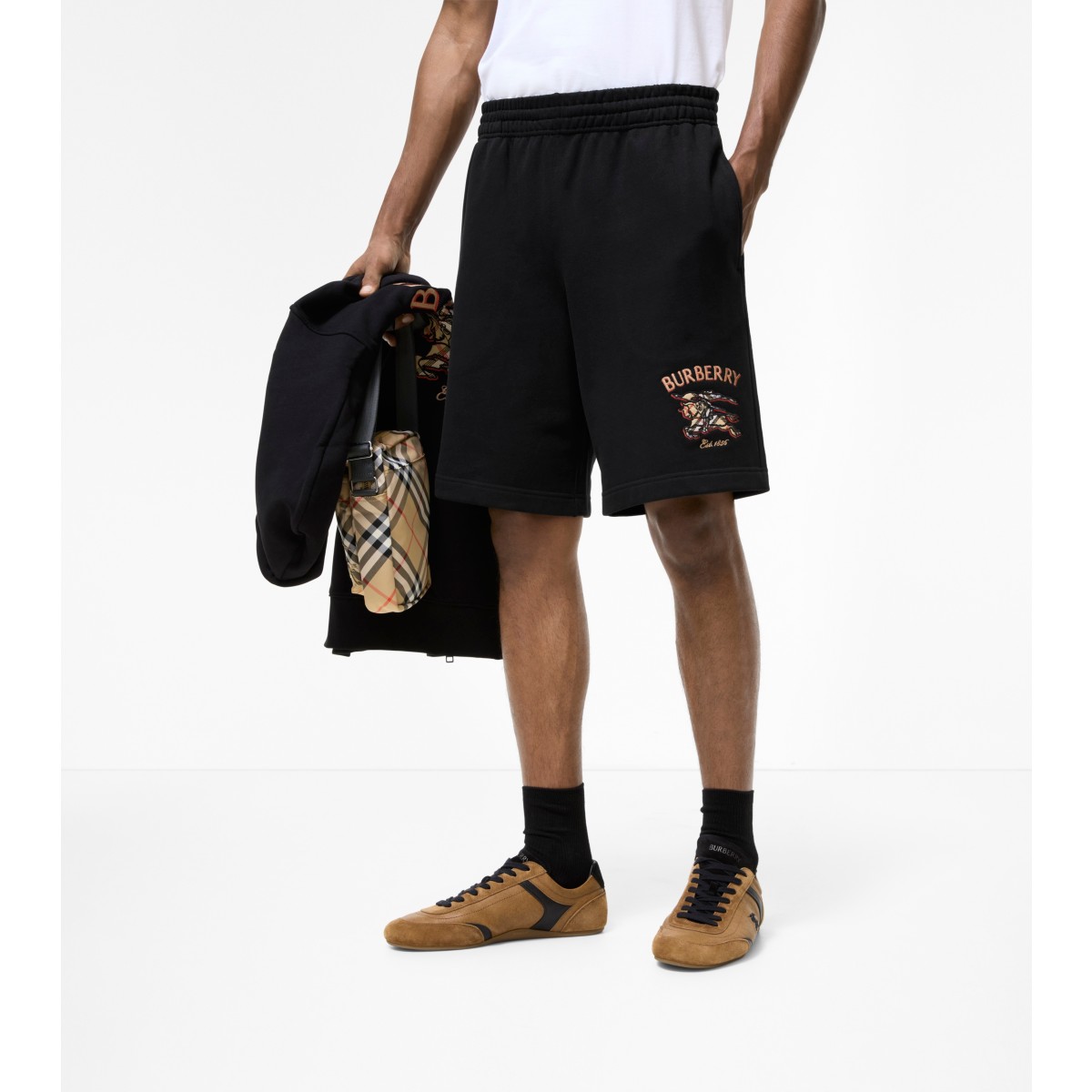  Check Knight Cotton Shorts