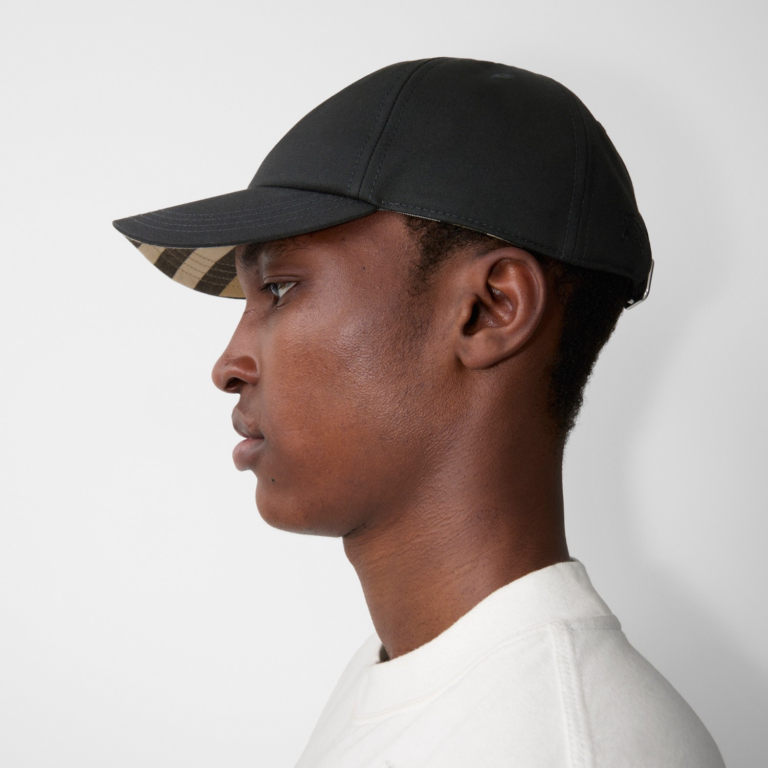 Cotton Blend Baseball Cap in Black - Men | Burberry® Official Cotton Blend Baseball Cap in Black - Men | Burberry® Official