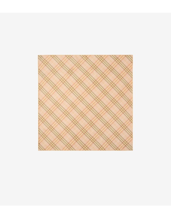 Foulard in seta Check