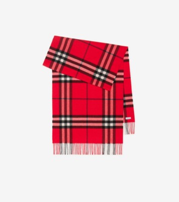 【新品タグ付き】BURBERRY SPORT 赤 チェック柄 ダウンマフラー 新品タグ付き】BURBERRY SPORT 赤 チェック柄 ダウンマフラー