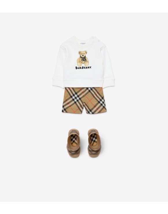 Sweat-shirt en coton Thomas Bear