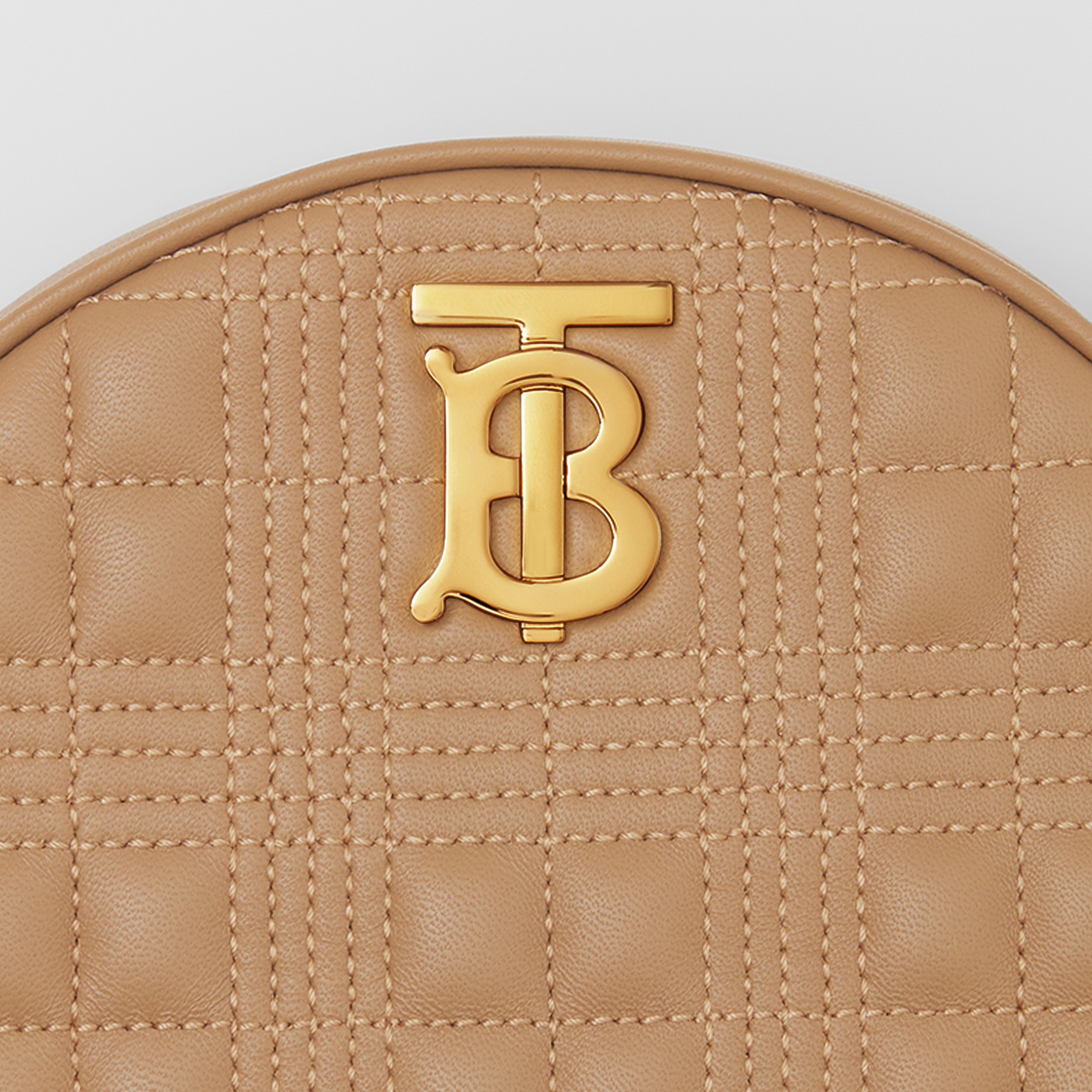 Quilted Leather Louise Bag in Camel - Women | Burberry® Official - 2