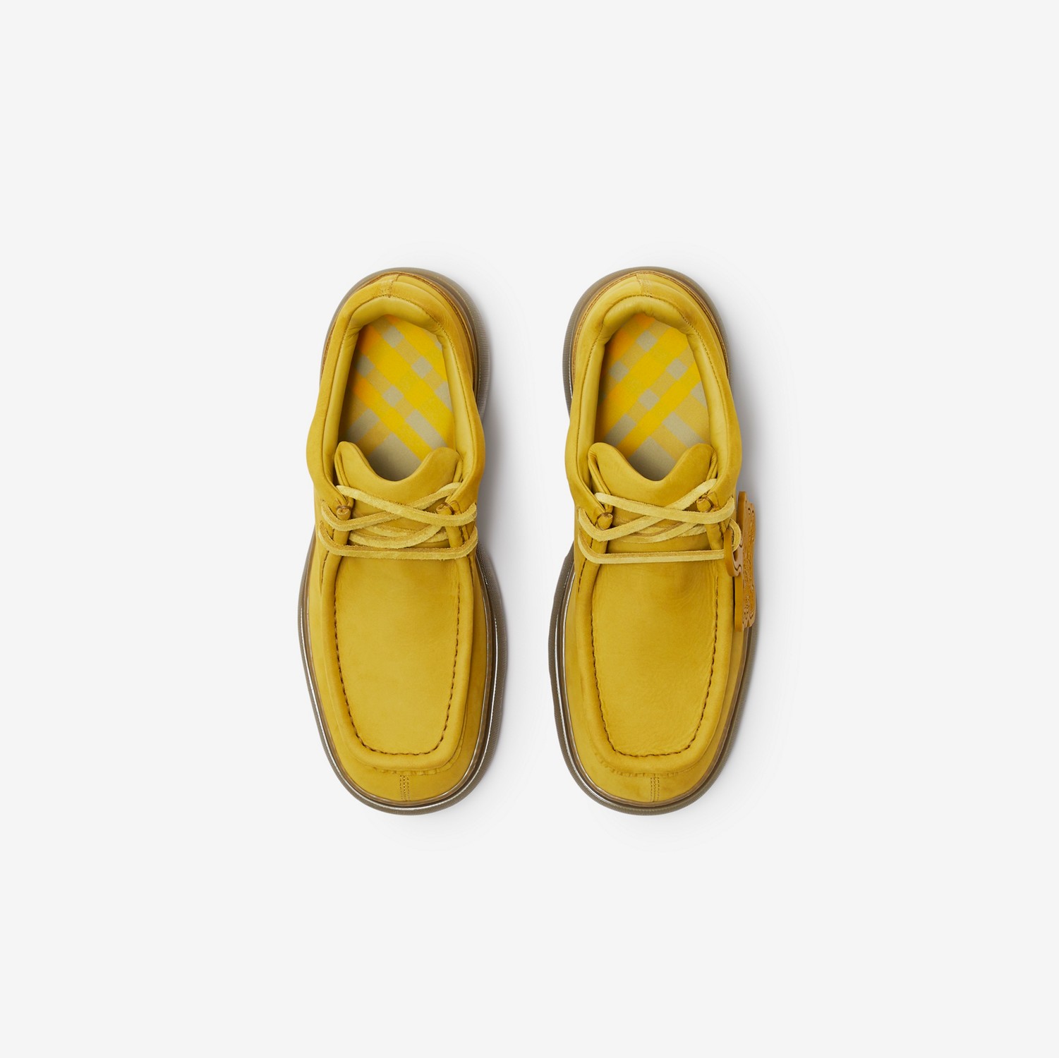 Schuhe „Creeper“ aus Veloursleder (Manilla) - Herren | Burberry®