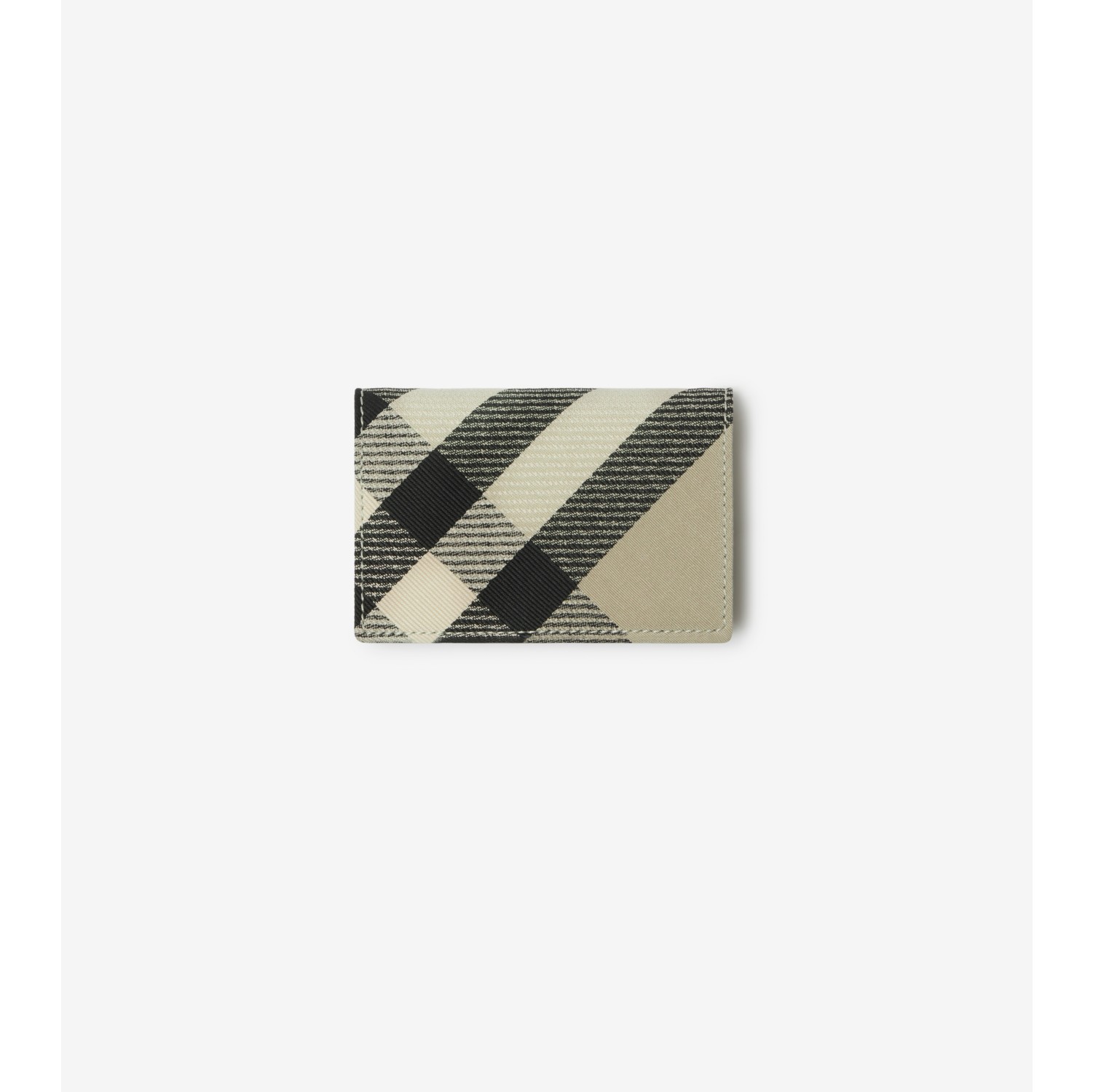 Check Business Card Case in Lichen - Women | Burberry® Official