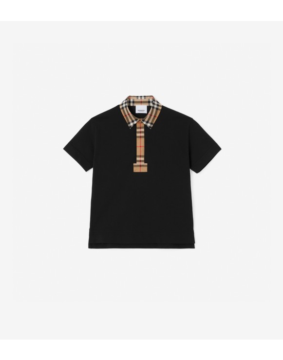 Burberry polo shirt kids green online