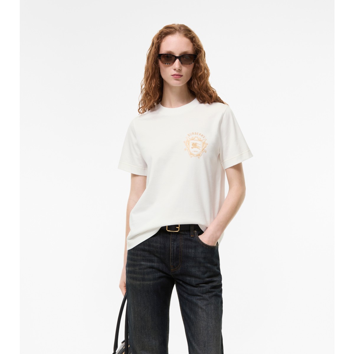  Embroidered Knight Crest T-shirt