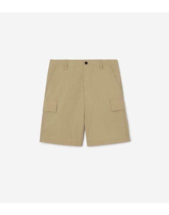 Nylon Cargo Shorts