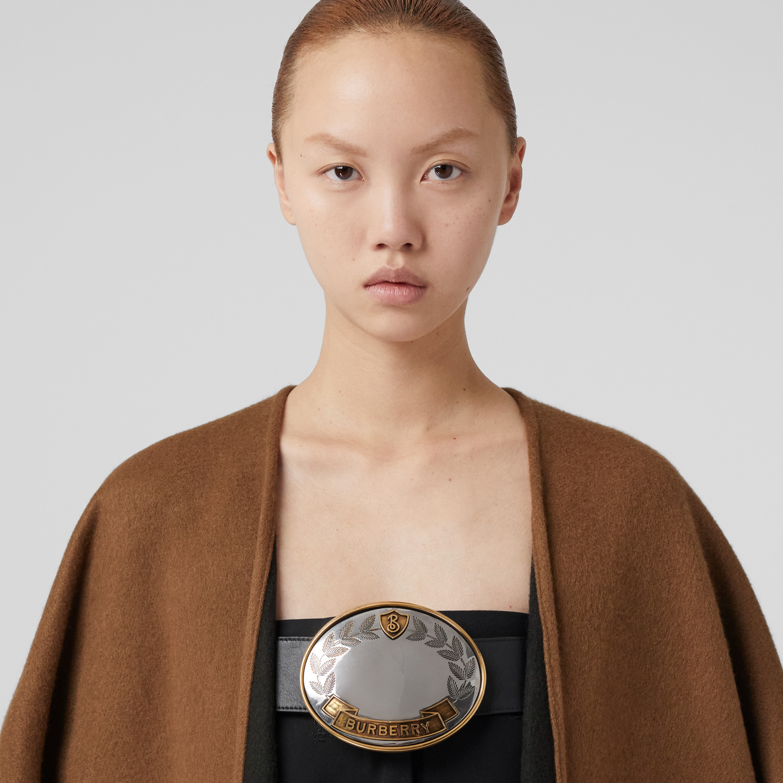 reversible-monogram-motif-cashmere-cape-in-dark-birch-brown-black
