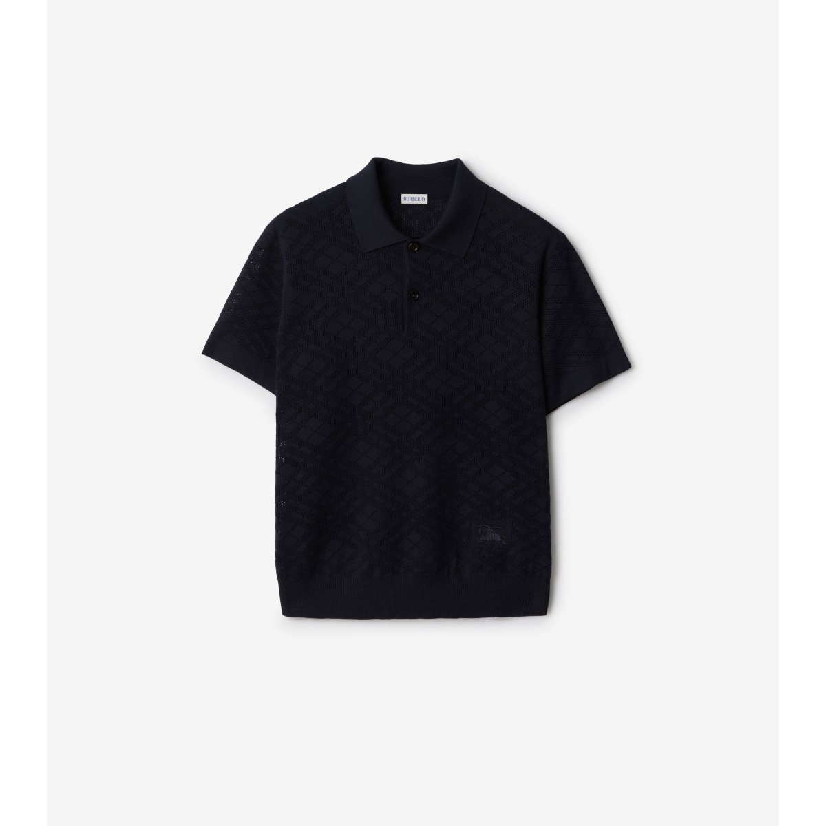  Check Wool Polo Shirt