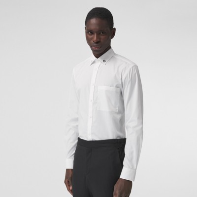 burberry slim fit shirt