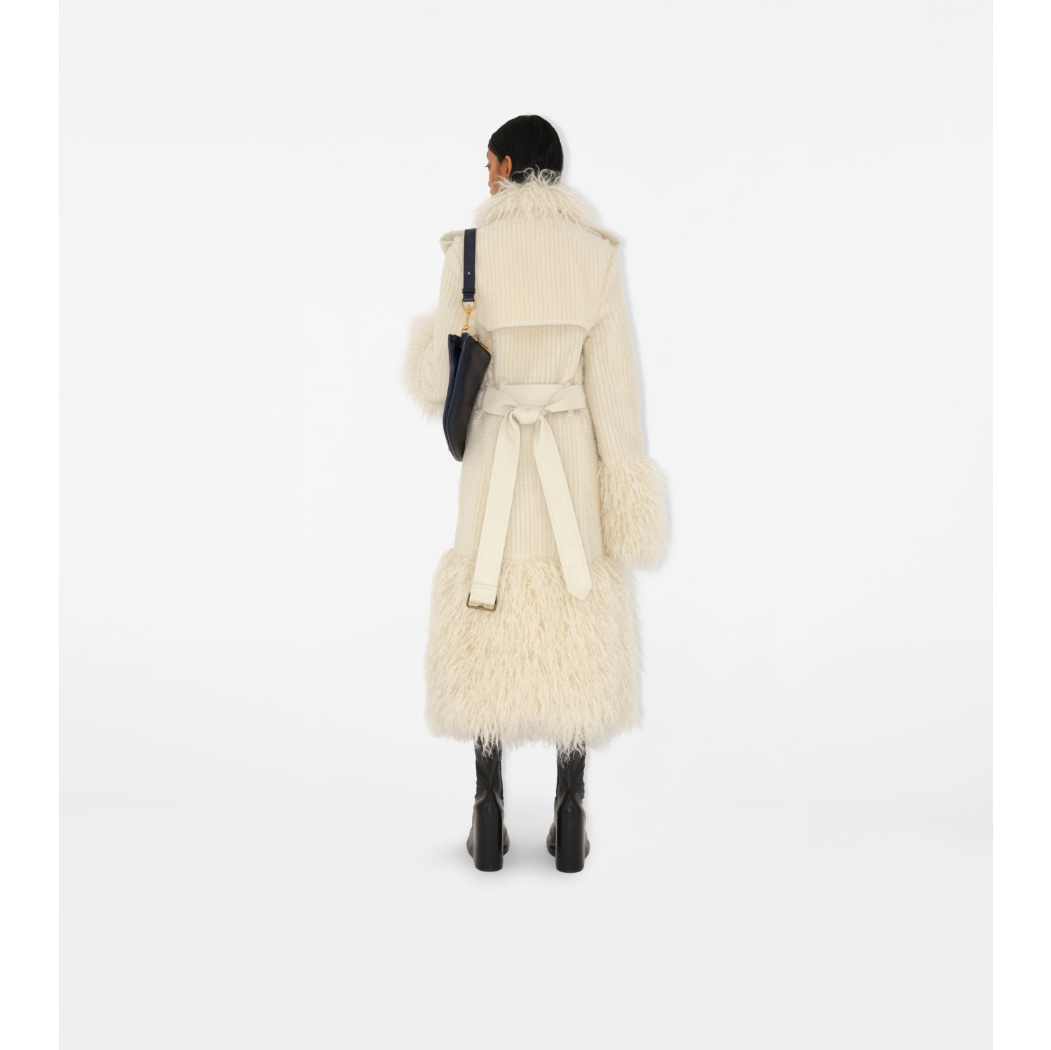 Long Corduroy Trench Coat