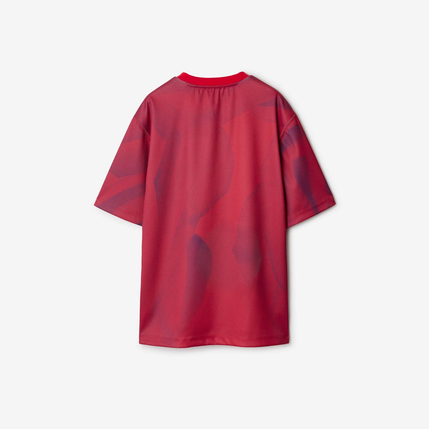 Camiseta con estampado de rosa (Rojo Buzón) - Hombre | Burberry® oficial