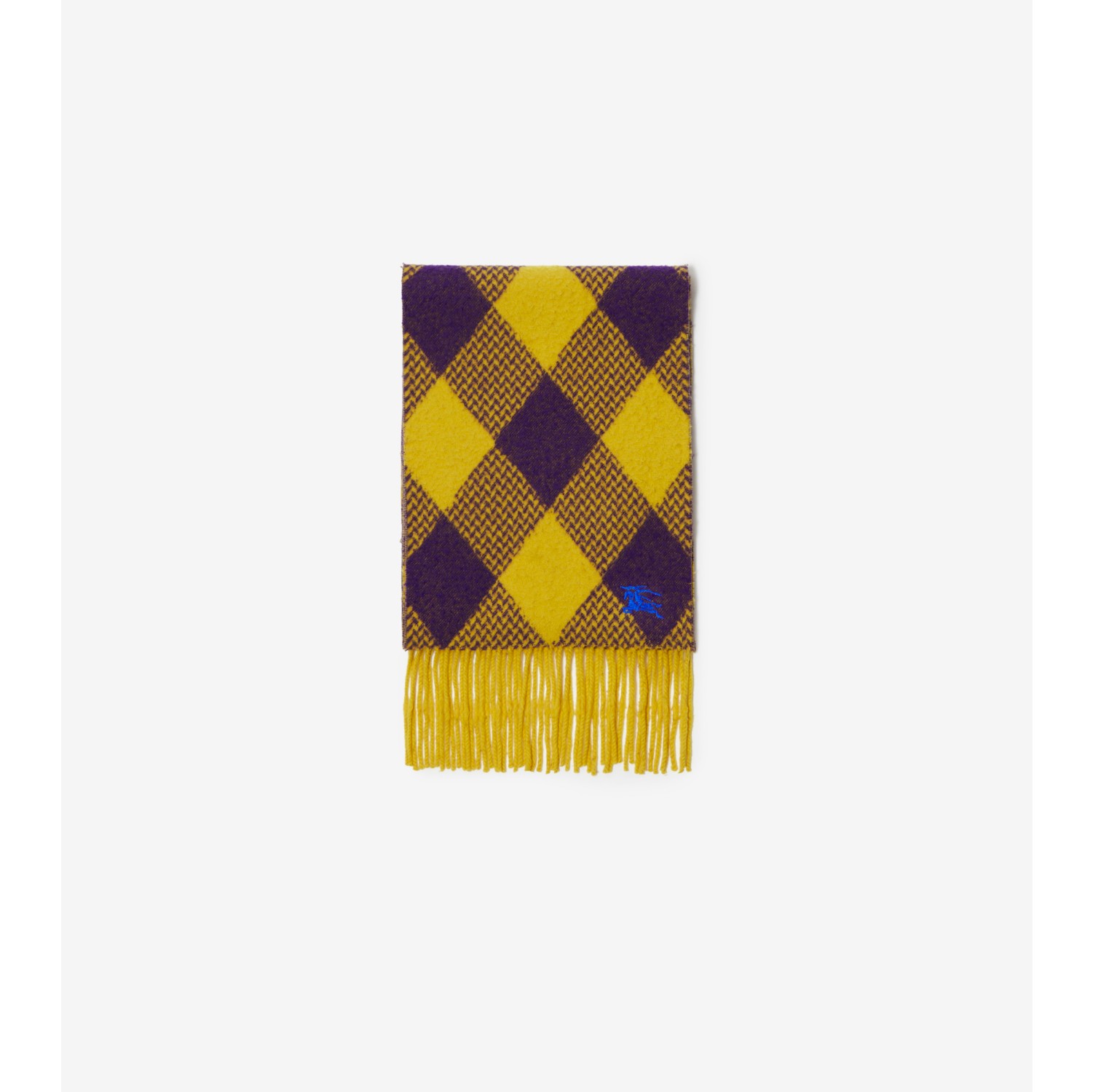 Argyle Wool Scarf