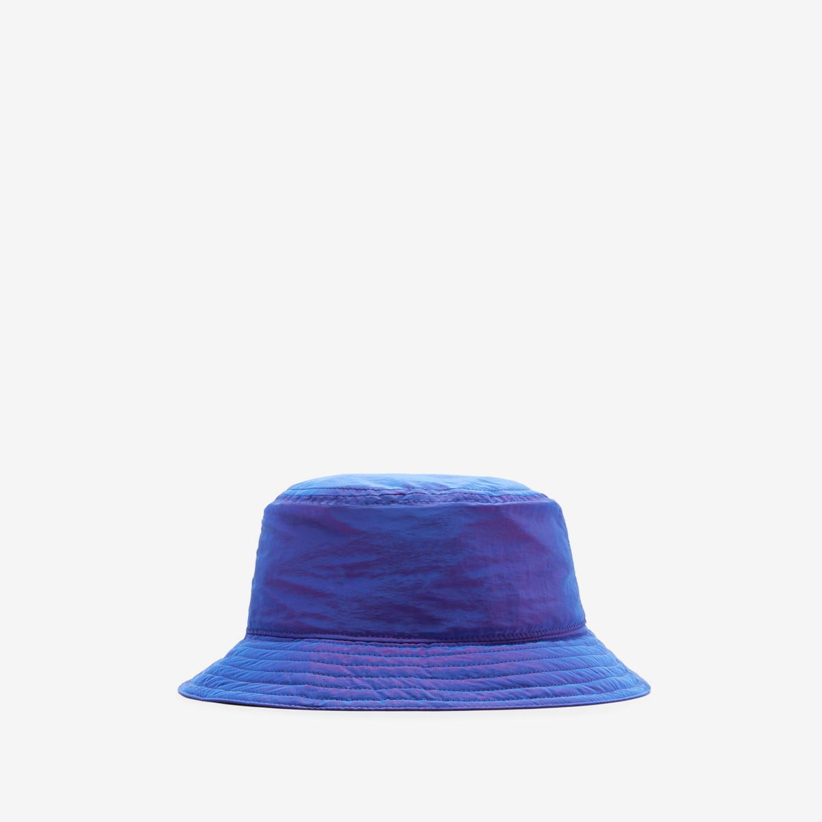 Burberry Nylon Blend Bucket Hat In Electric Violet