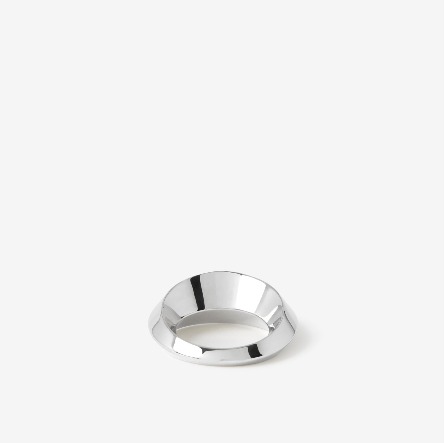 Hollow ring in silver gold women burberry official