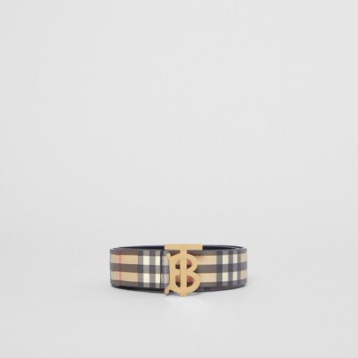 burberry belt white