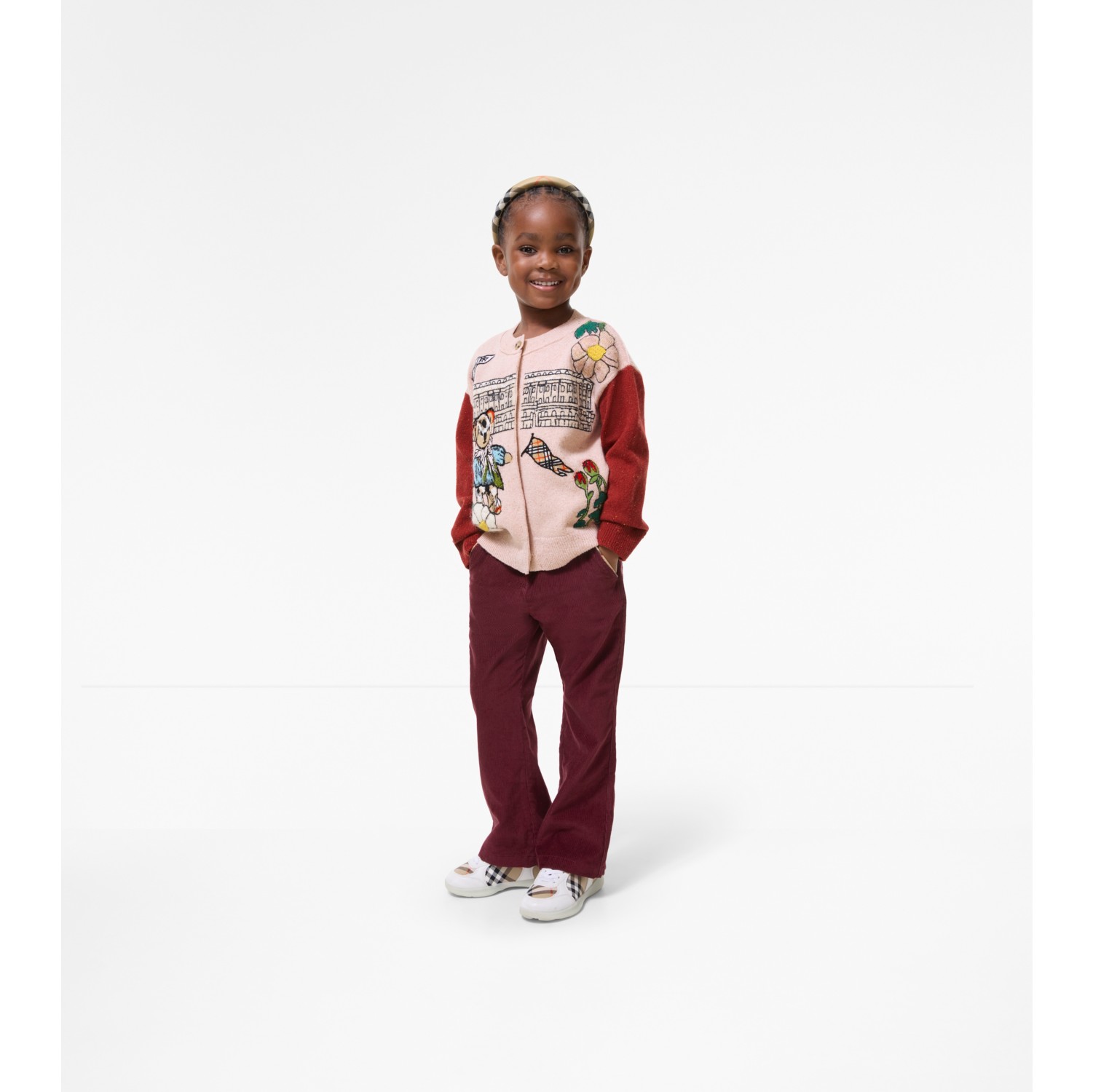Corduroy Flared Trousers