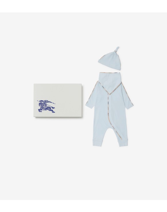 Stretch Cotton Three-piece Baby Gift Set