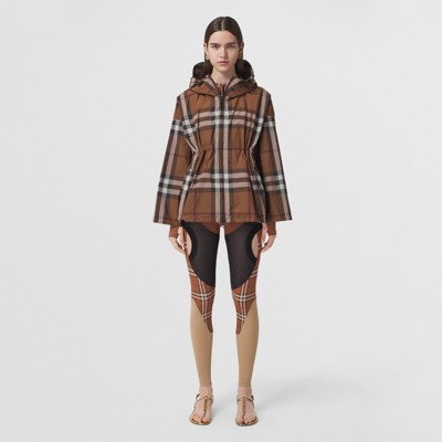 burberry check jacket women's