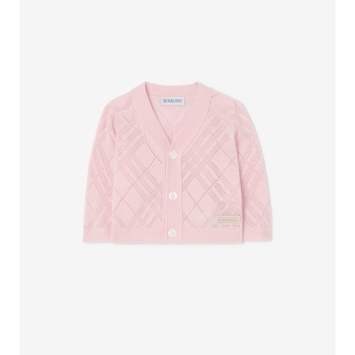  Check Cashmere Two-piece Set
