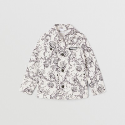 burberry floral jacket