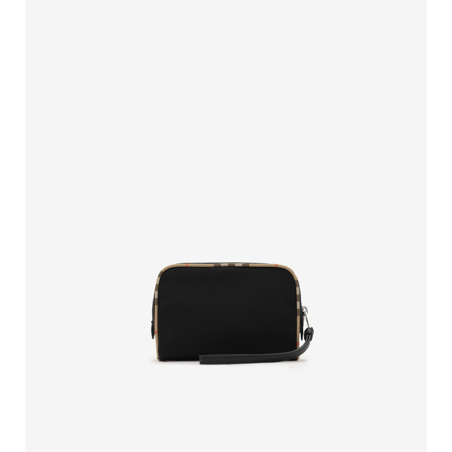 Small Check Trim Travel Pouch - thumbnail 5