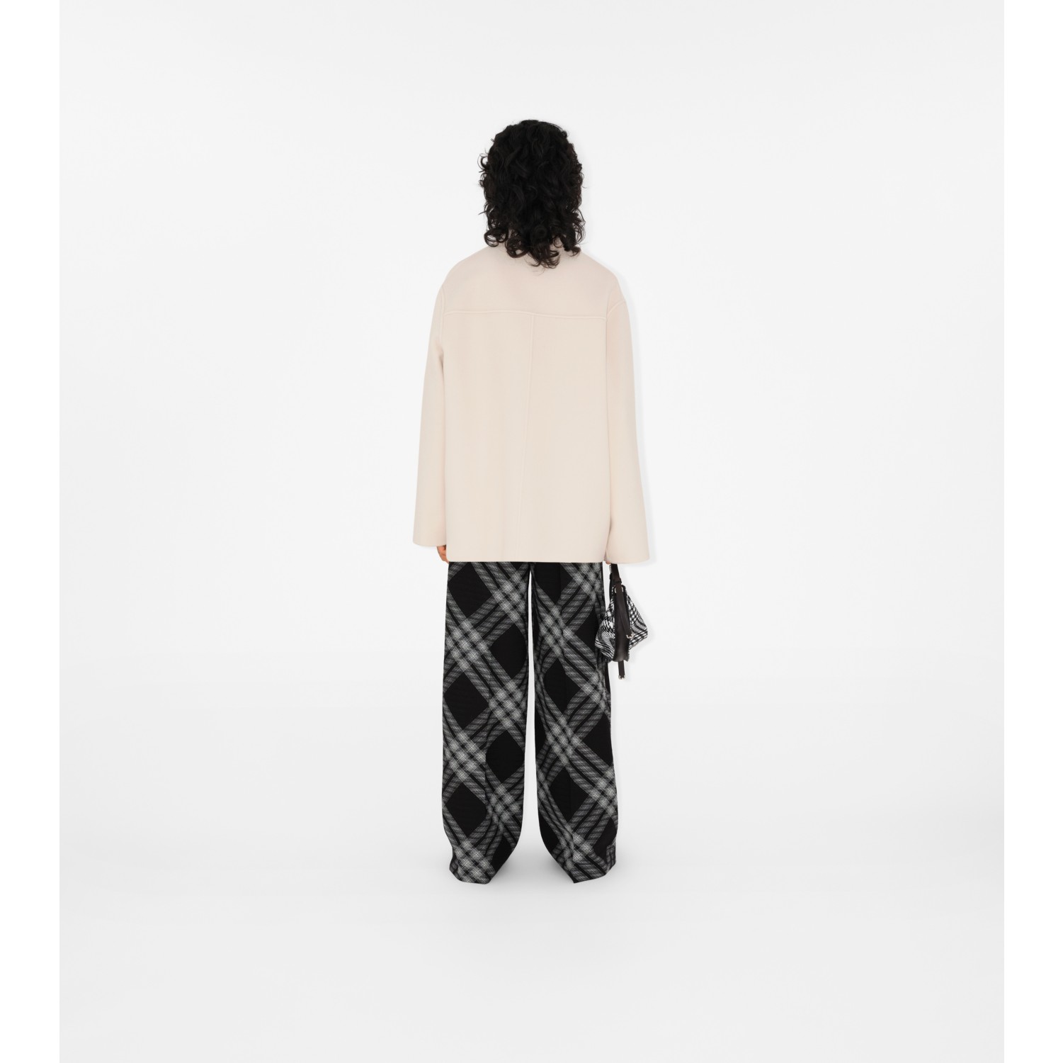 Wool Cashmere Jacket in Soap - Women | Burberry® Official