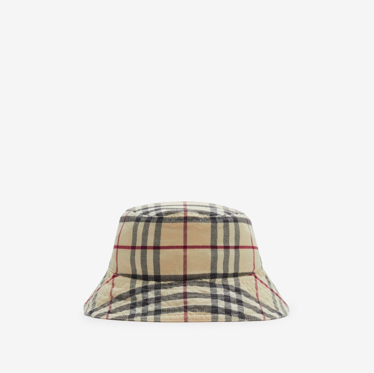 Sombrero de pesca en algodón Check