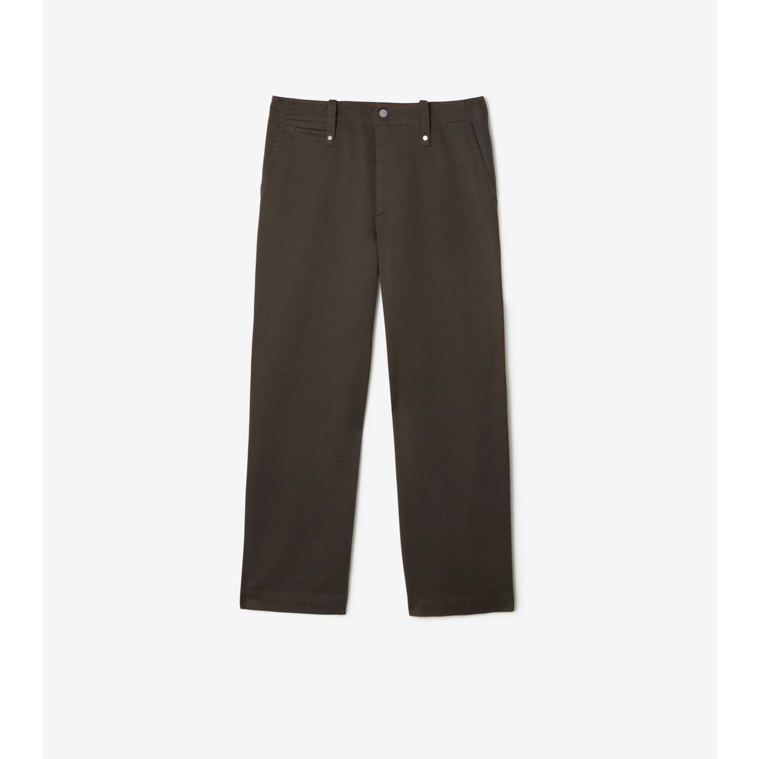 Pantalones en algodón (Otter) - Hombre | Burberry® oficial