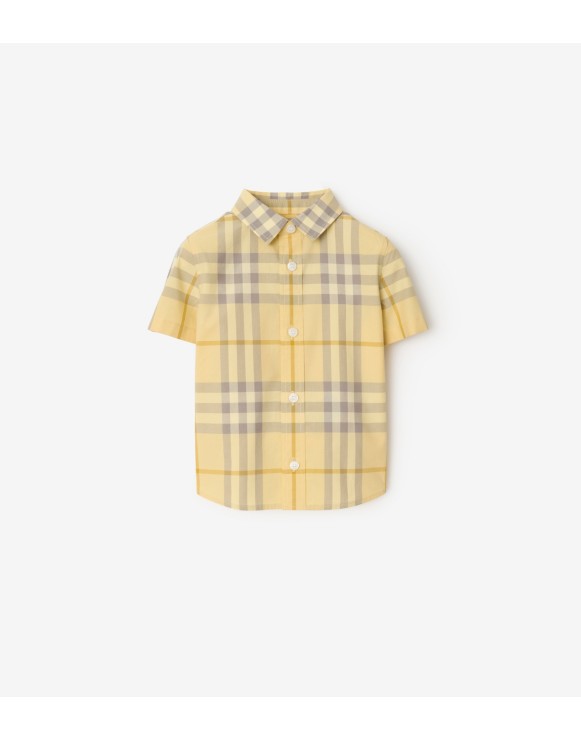 Check Cotton Shirt