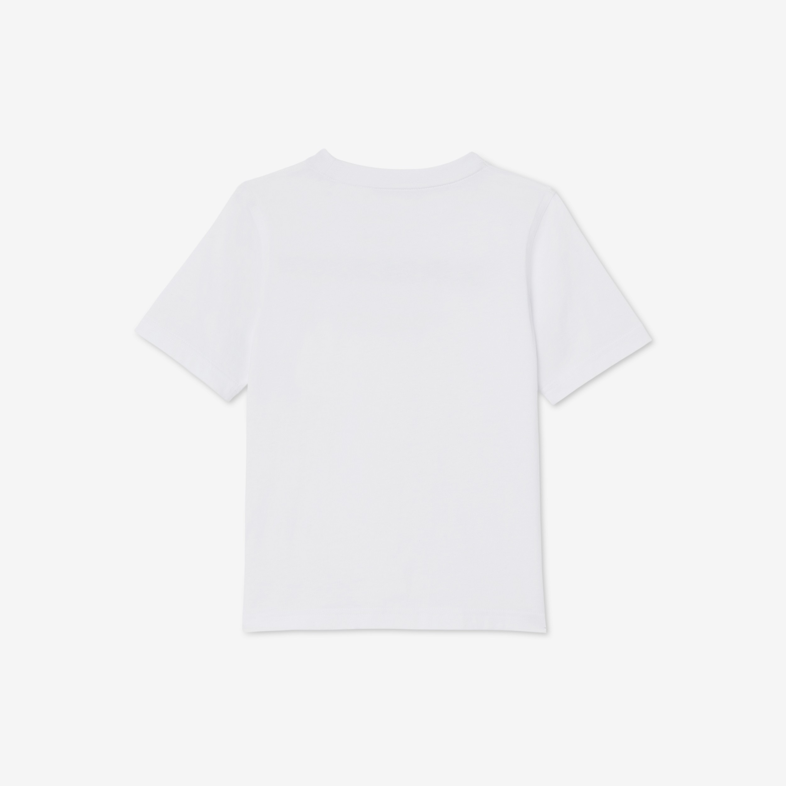Camiseta en algodón con estampado Horseferry (Blanco) | Burberry® oficial - 2