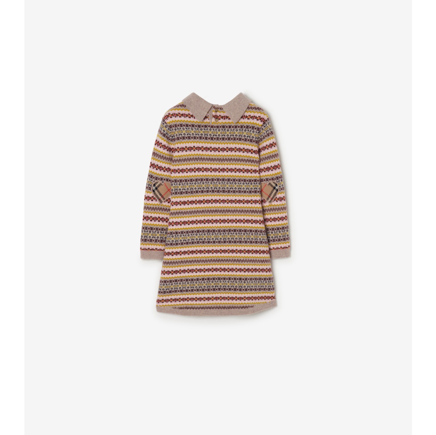 Fair Isle Wool Cashmere Dress
