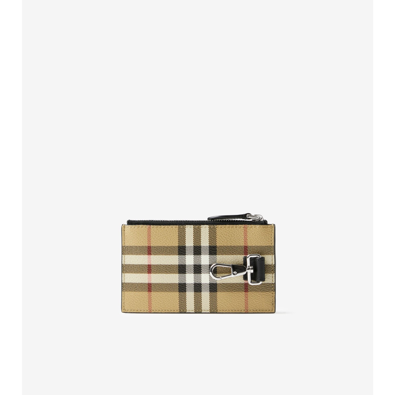 Burberry - Vintage Check Zip Card Case