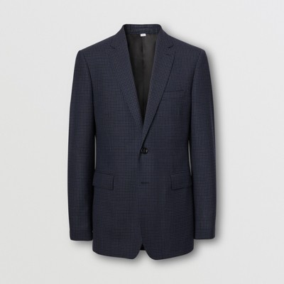 burberry check suit