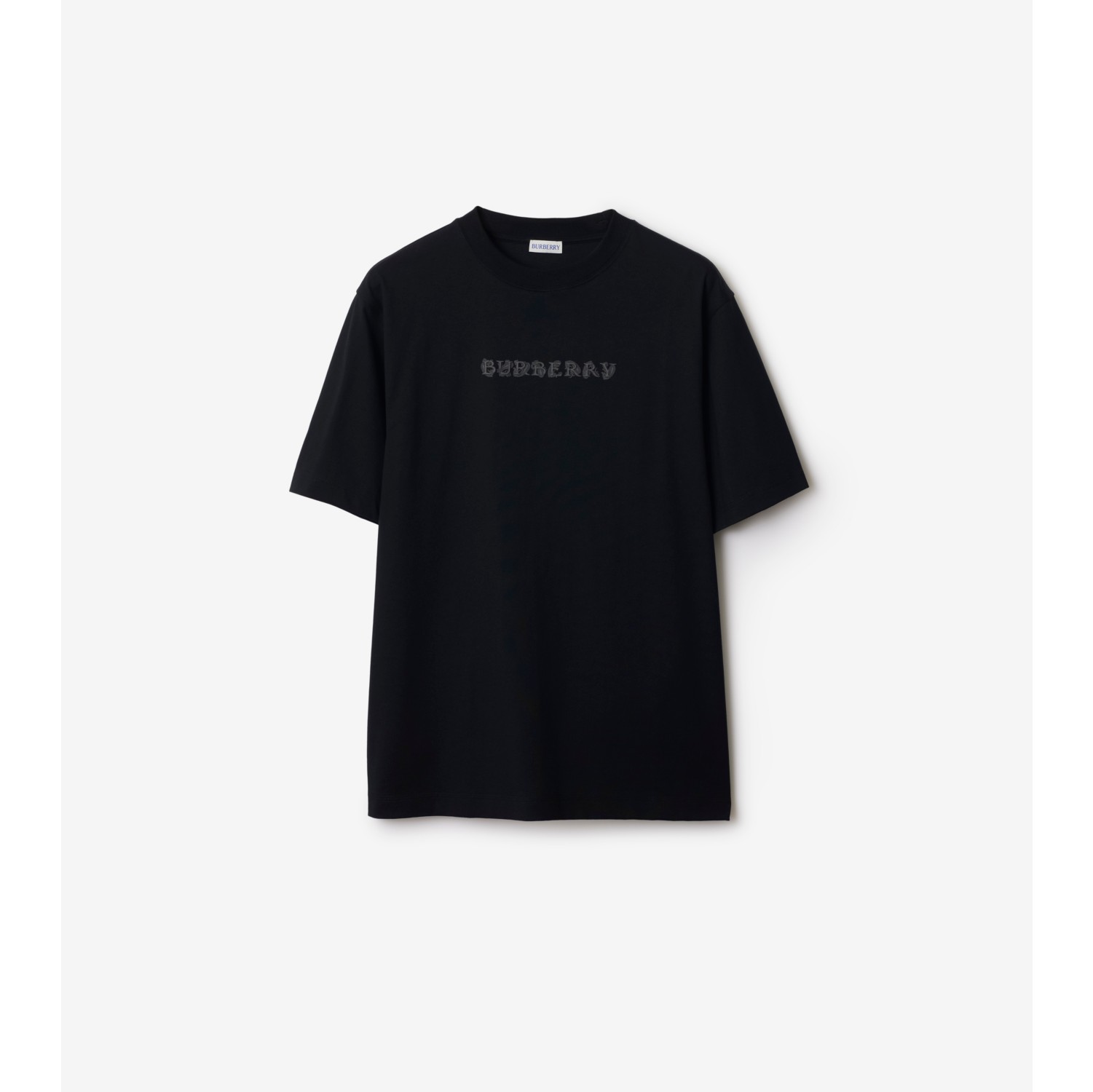 ペイズリー ロゴ コットンTシャツ