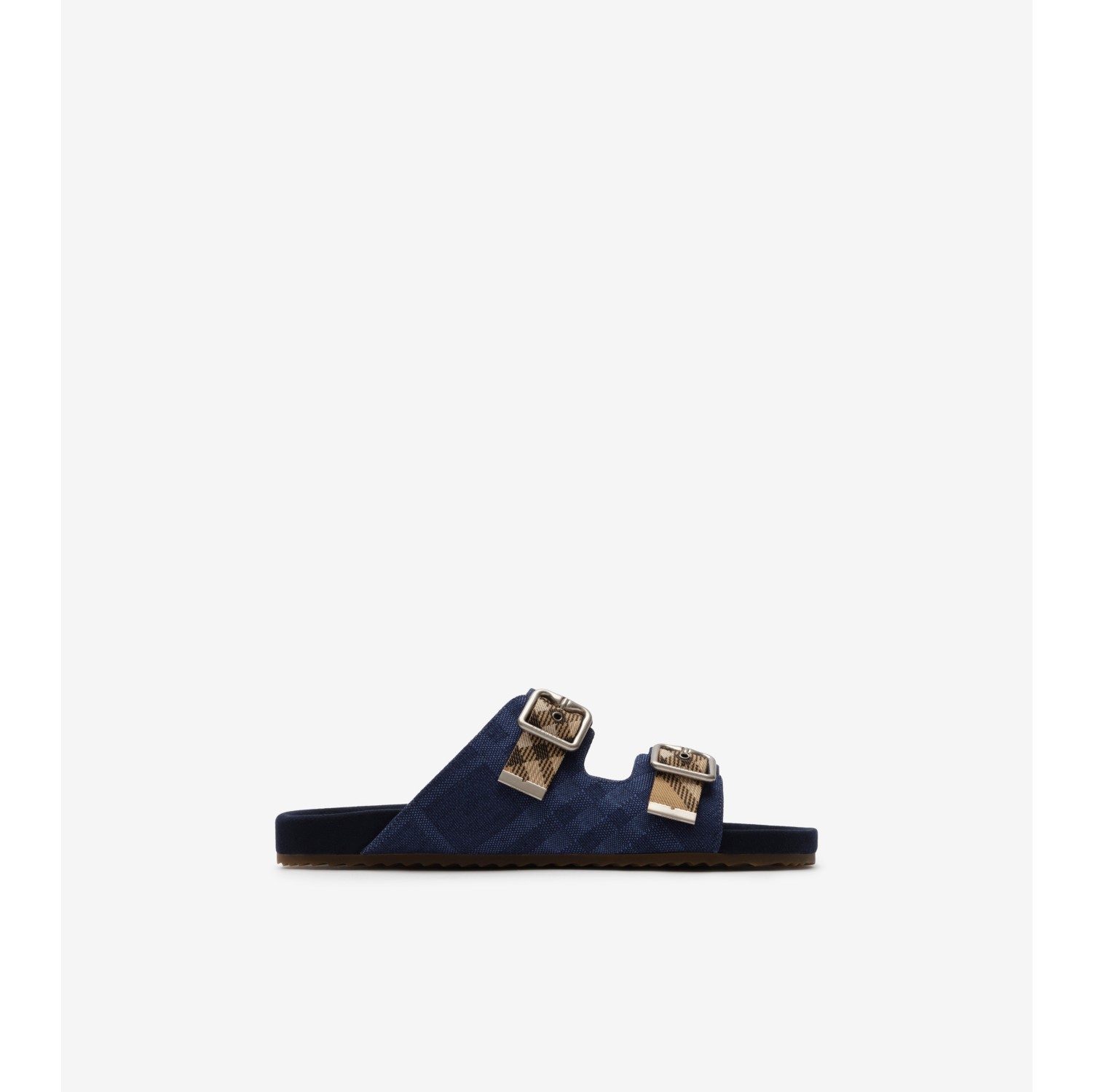 Check Denim Urchin Sandals