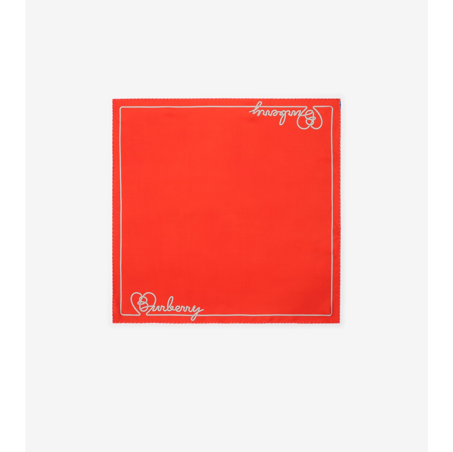 Lenço com logotipo de coração