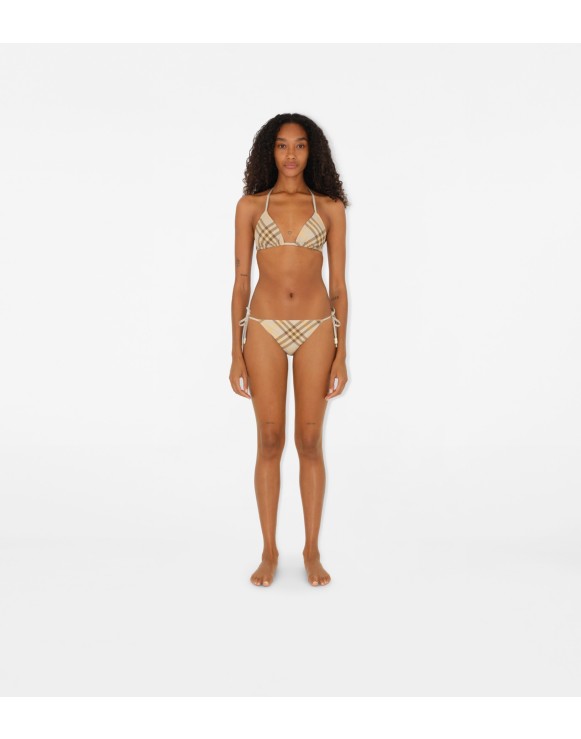 Burberry two piece swimsuit hotsell