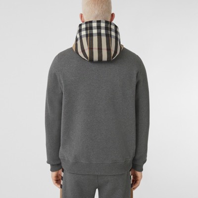 burberry men's hooded shirts & tops