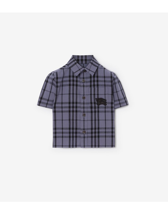 Check Cotton Shirt